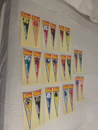 Set de 20 Pegatinas Equipos NFL Super Basket