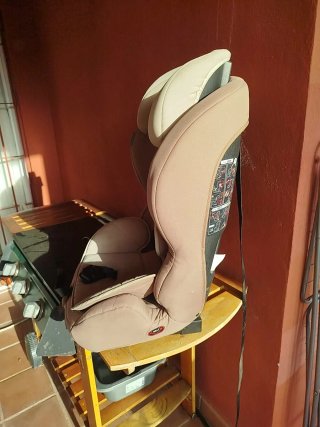Silla Coche Kinderkraft Beige