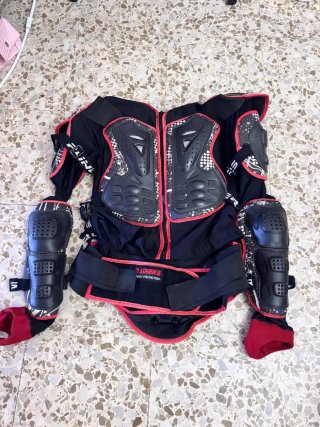 Lote de ropa de motocross Casco Motocross Azul y V