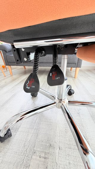 Silla de Oficina Ergonómica Naranja