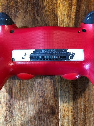 DualShock 4 V2 Controller Ps4 Sony Originale rosso