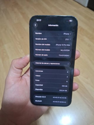 iPhone pro max 13  256gb
