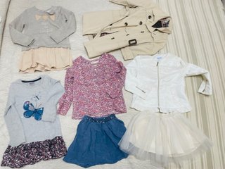 Lote de 7 prendas de ropa para niña ( Tallas 3/5)