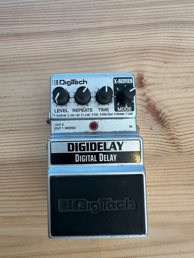 Digitech DigiDelay Pedal de Efectos Digital