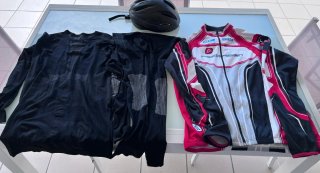 Lote Ropa Ciclismo y Casco