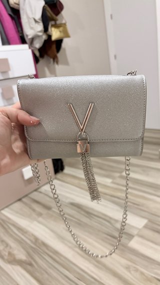 Bolso Valentino Plateado