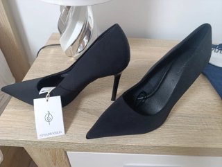 Zapatos de Tacón Stradivarius Negros Talla 39
