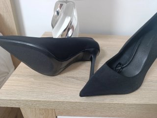 Zapatos de Tacón Stradivarius Negros Talla 39