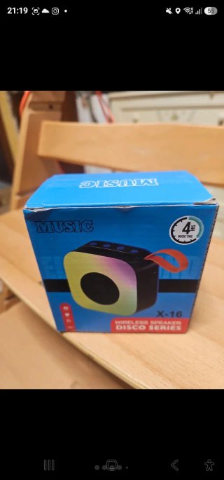 Cassa Bluetooth X-16 con Luci LED