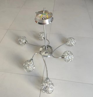 Plafón de techo de 6 luces