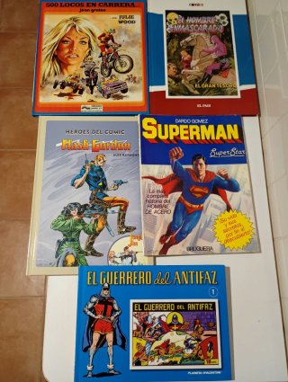 El Hombre Enmascarado. Superman.El Guerrero del An