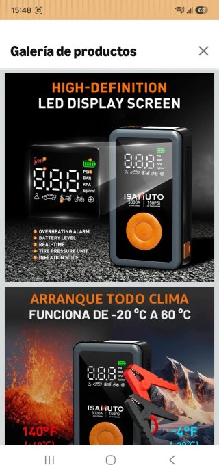 Arrancador y Compresor de Aire nuevo a estrenar