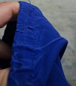 Grembiule Siggi bambina blu