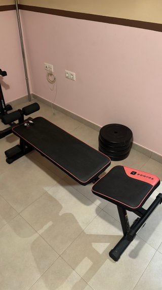 Banco de Pesas Reclinable Domyos
