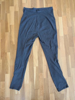Leggings Premamá negro y gris