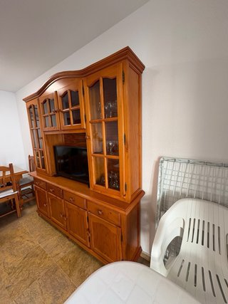 Mueble de Salón Rústico de Madera