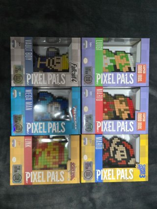 Set de 6 Figuras Pixel Pals