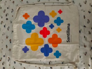 Bolsa de Tela Santillana
