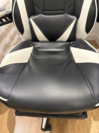 Sedia da Gaming Nera e Bianca