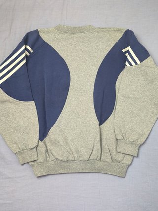 Adidas Sudadera Vintage Años 90 Cuello Redondo M