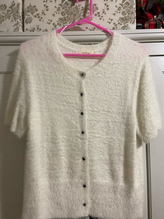 Cárdigan blanco eseOese