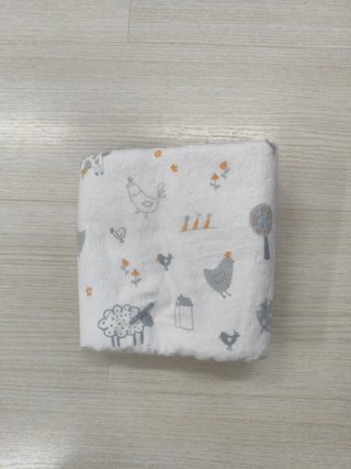 Sábana franela cuna estampada