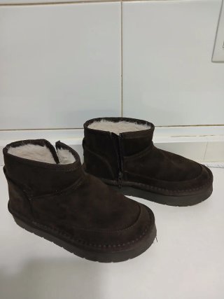 Botines Niña Zara Marrones talla 30
