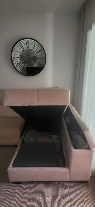 Sofá Chaiselongue Derecha Beige