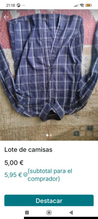 Lote de 3 Camisas de Cuadros para Niño