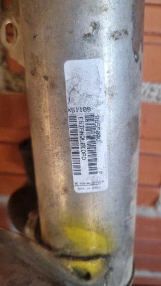 Enfriador EGR Valeo para Fiat Doblo y Stilo 1.9