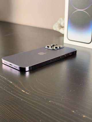 iPhone 14 Pro Max 256GB Morado · 98% - Impoluto