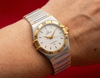 Reloj Omega Constellation Mujer Oro/Plata
