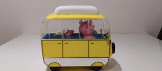 Caravana de Peppa Pig con Figuras