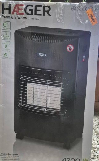 Stufa a Gas Haeger Premium Warm