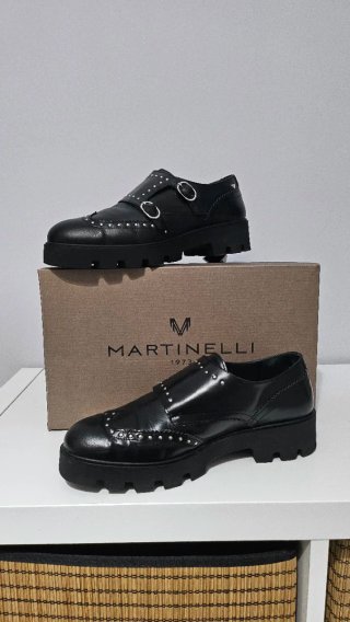 Zapatos Martineli Piel Mujer Negros