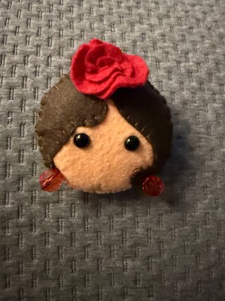Muñeca Flamenca Fieltro