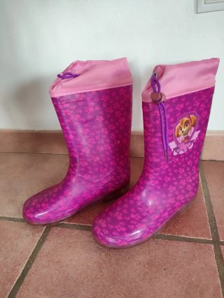 Botas de agua Patrulla Canina talla 32