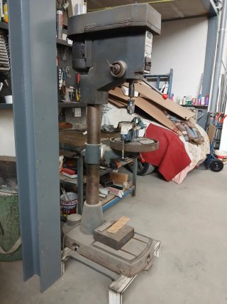 Taladro de columna ZUDAM TZ 22