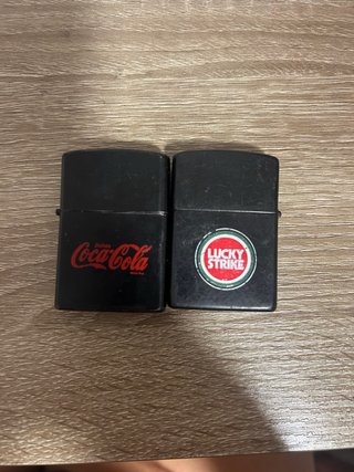 Accendini Zippo Coca-Cola e Lucky Strike