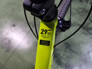 Bicicleta de Montaña MMR 29 Amarilla talla l