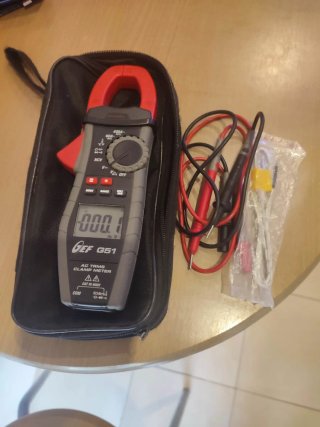 Pinza Amperimétrica GEF G51 AC TRMS