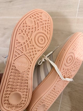 Adidas Bambas Beige y Rosa