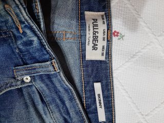 Pantalón vaquero Pull&Bear Skinny Talla 32