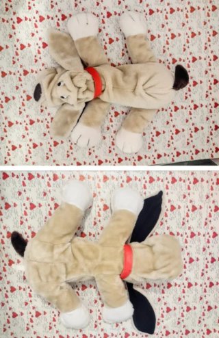 MUÑECO PERRITO GRANDE 60 CM