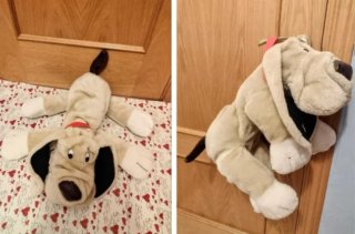 MUÑECO PERRITO GRANDE 60 CM