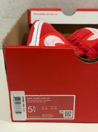 Zapatillas Nike Dunk Low Rojas