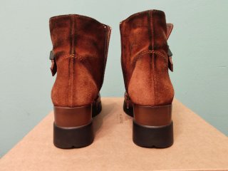 Botines Hispanitas Marrones Piel Talla 37