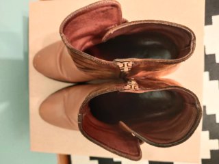 Botines Hispanitas Marrones Piel Talla 37