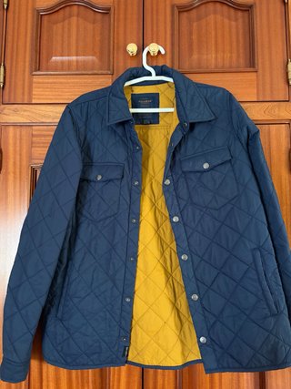 Chaqueta acolchada Pull&Bear azul M