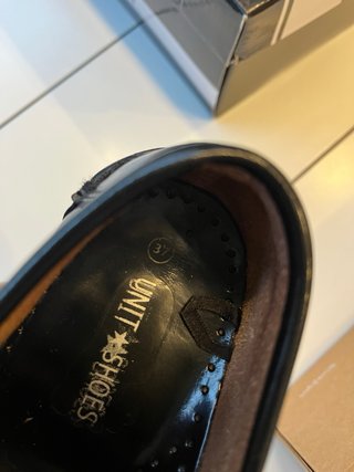 Mocasines negros talla 37